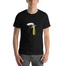 Load image into Gallery viewer, Hand drops rainbow art Unisex T-Shirt
